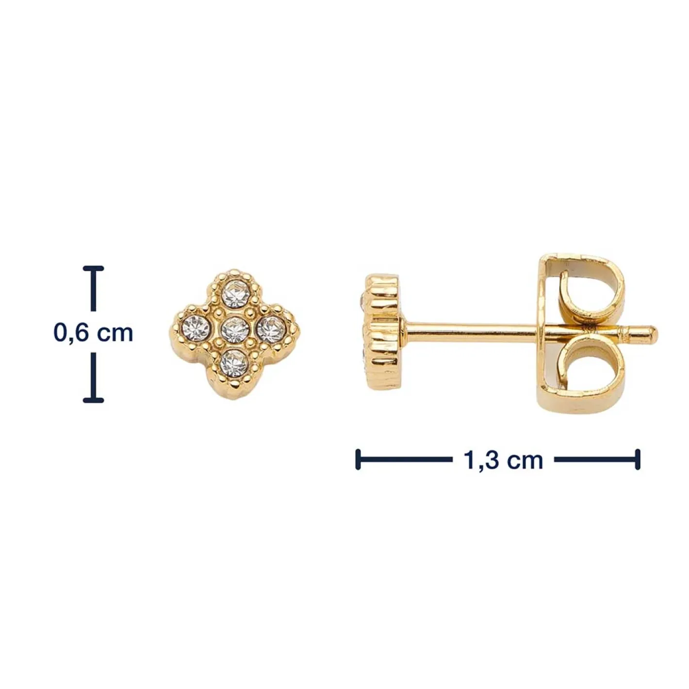 Ohrstecker LISETTE gold CIAO*LEONARDO New