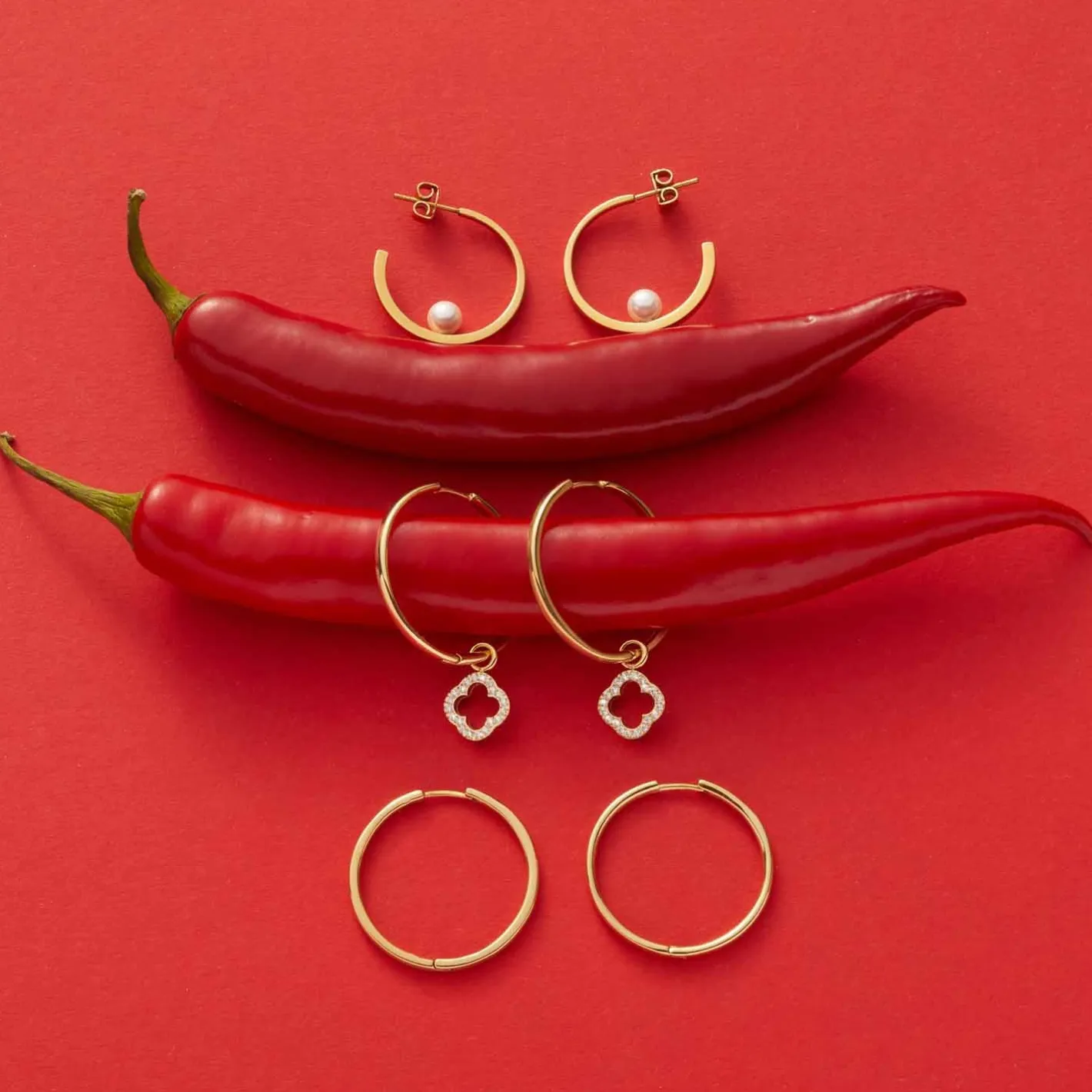 Ohrstecker LUCINDA gold*LEONARDO Hot