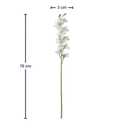 Orchidee FIORE 76 cm weiß*LEONARDO Online