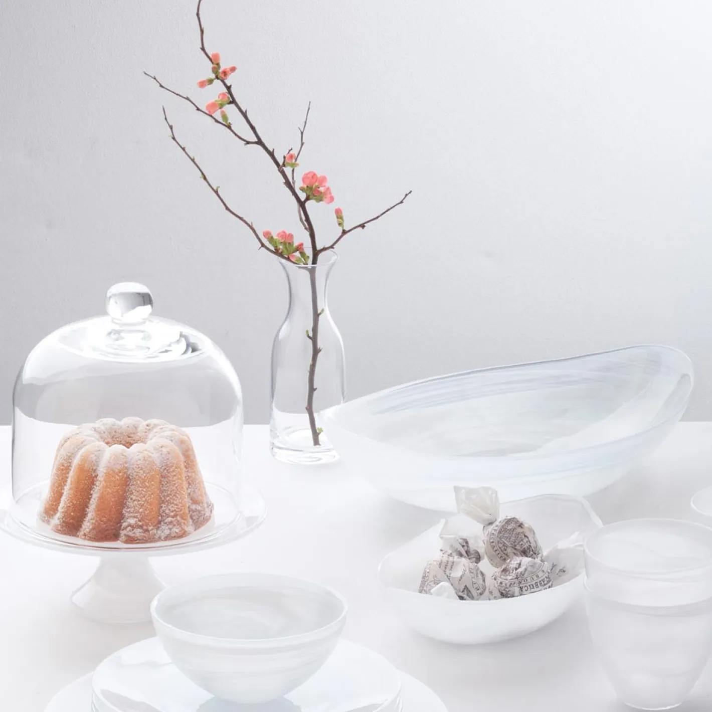 Platte ALABASTRO 31 cm weiß*LEONARDO Best