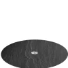 Platte TURN 33 cm schwarz Schieferoptic*LEONARDO Hot