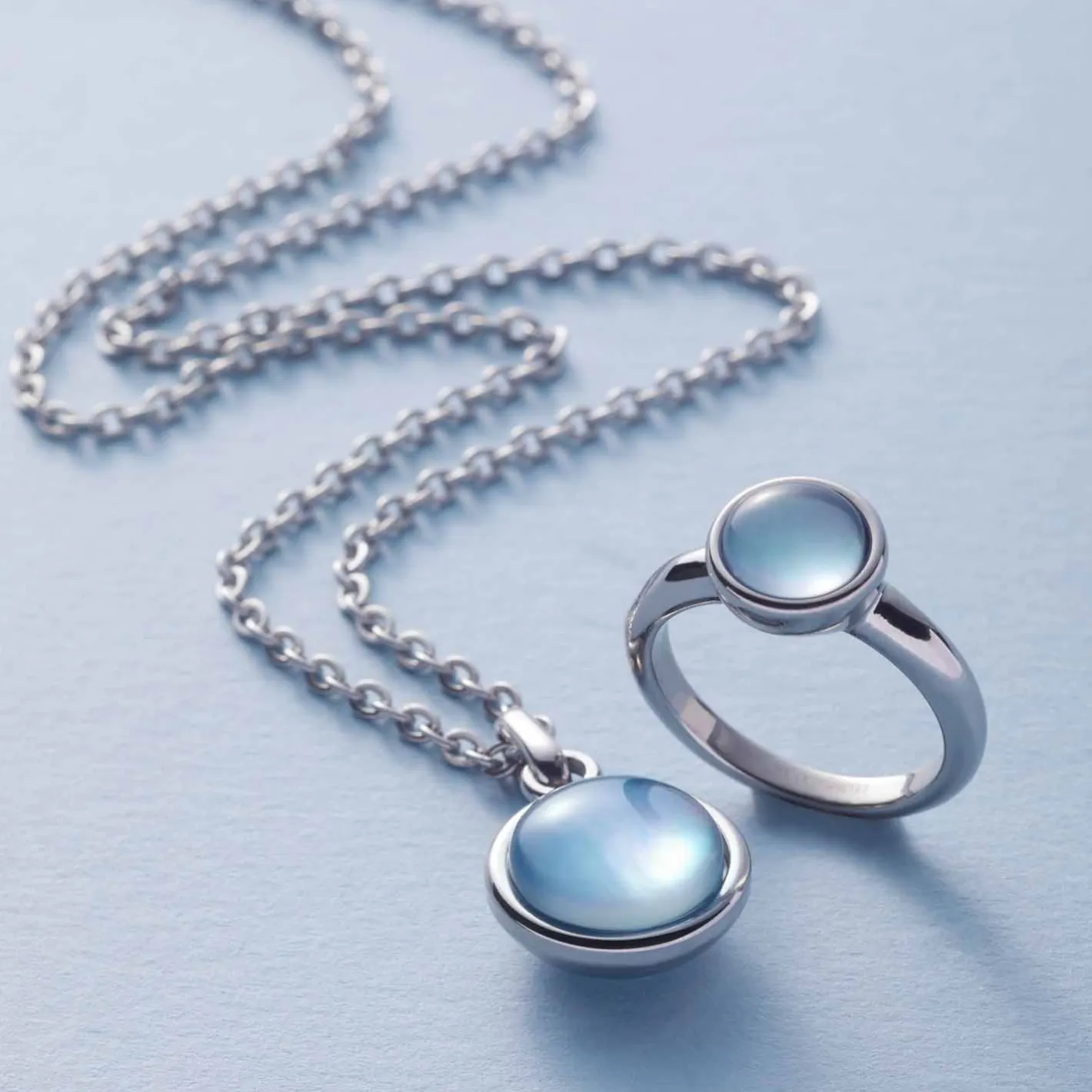 Ring BEA 18 grau blau*LEONARDO Outlet