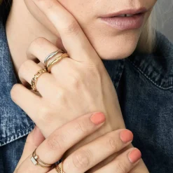 Ring TWISTER 18 gold CIAO*LEONARDO New