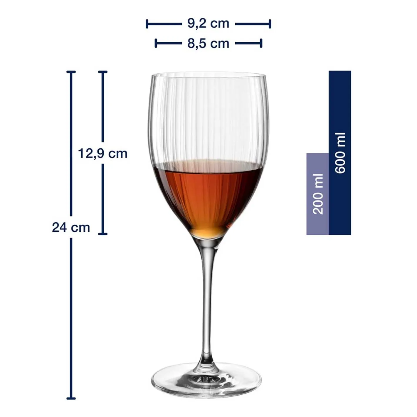 Rotweinglas POESIA 600 ml 6er-Set*LEONARDO