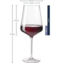 Rotweinglas PUCCINI 750 ml mit persönlicher Gravur*LEONARDO New