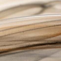 Schale ALABASTRO 27 cm x 15 cm beige/schwarz*LEONARDO Discount