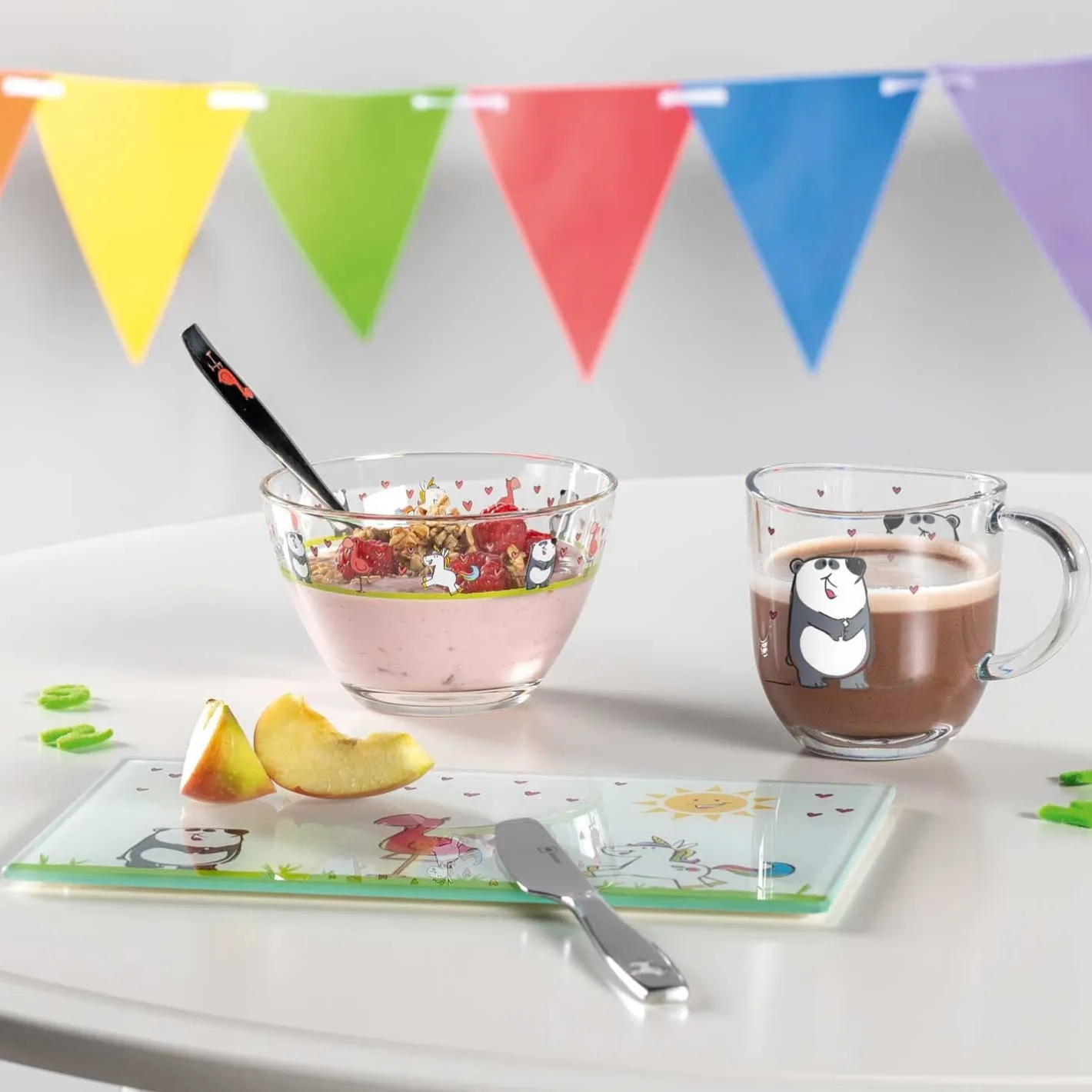 Schale BAMBINI 12 cm Flamingo/Einhorn/Panda*LEONARDO