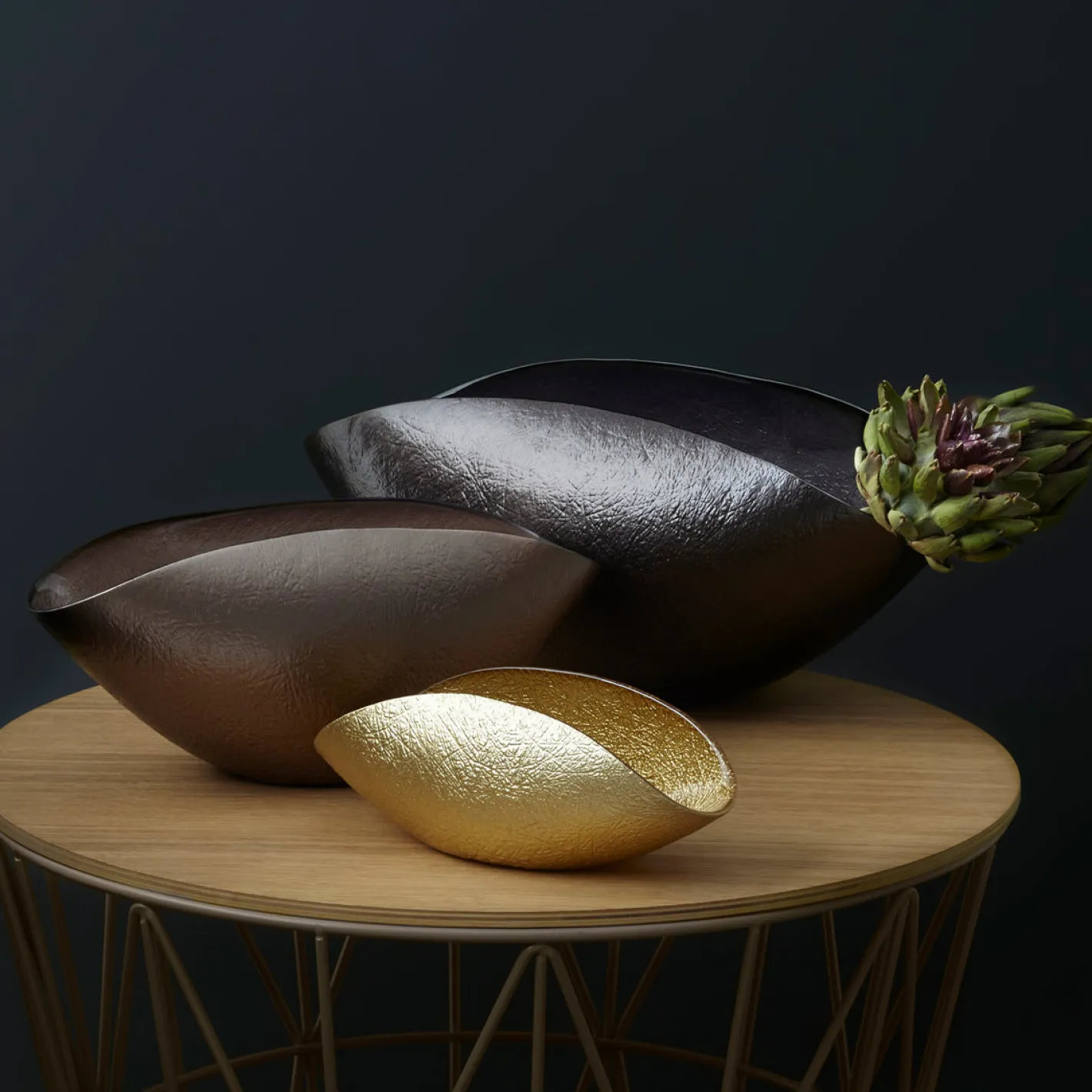 Schale COMO braun 38 cm x 20 cm*LEONARDO Clearance