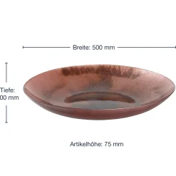 Schale POESIA 50 cm rosé*LEONARDO Best