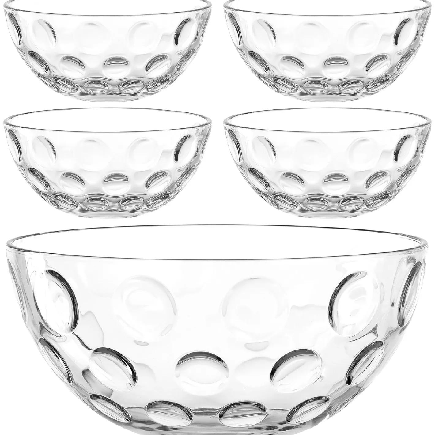 Schalenset L CUCINA OPTIC 5-teilig*LEONARDO Hot