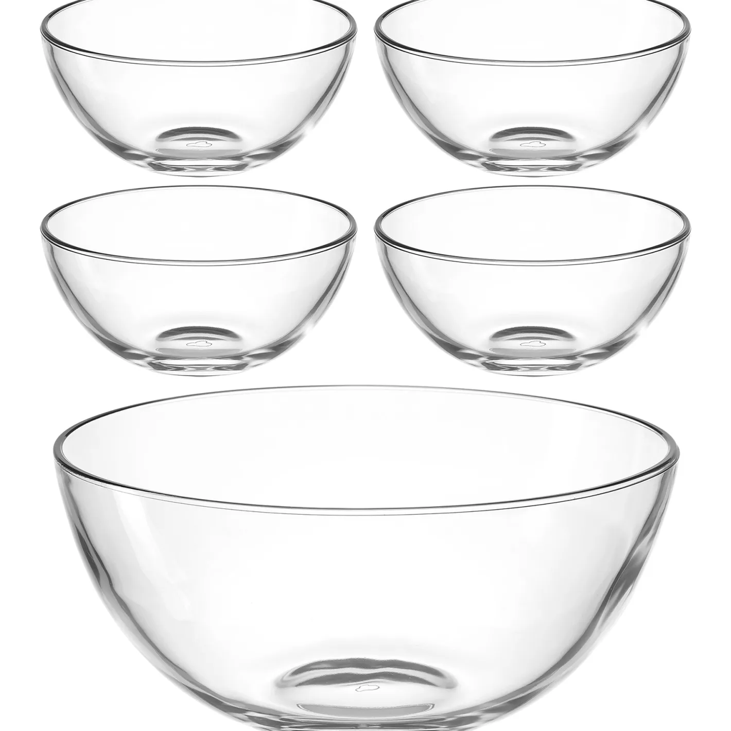 Schalenset S CUCINA 5-teilig*LEONARDO Hot