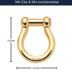 Schäkel LENI Clip & Mix gold*LEONARDO Best