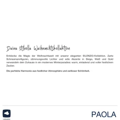 Schneemann PAOLA 12 cm*LEONARDO Hot