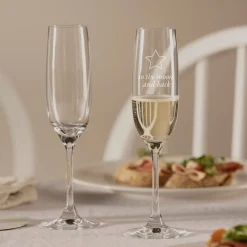 Sektglas CIAO+ 190 ml mit persönlicher Gravur*LEONARDO Discount