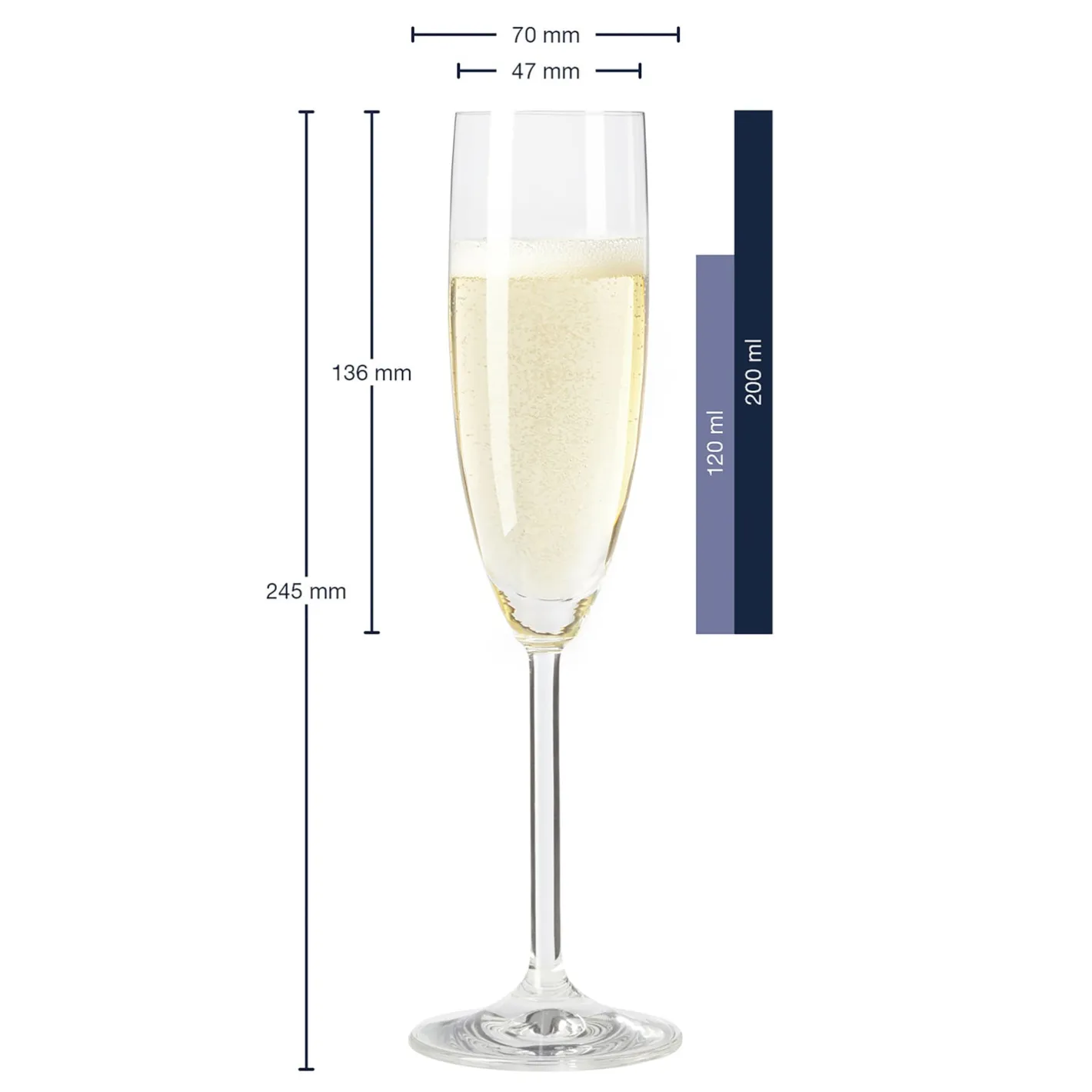 Sektglas DAILY 200 ml mit persönlicher Gravur*LEONARDO Sale