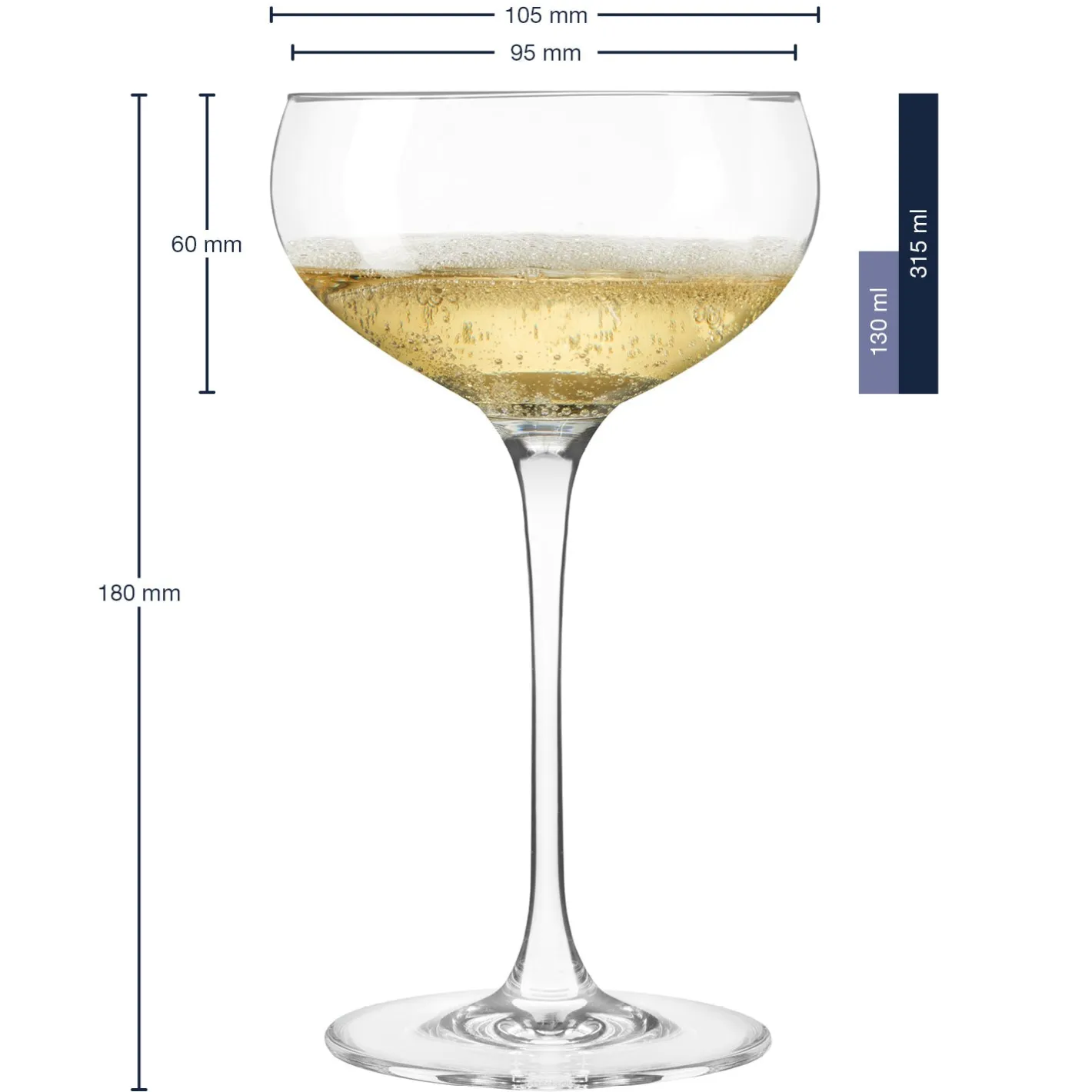 Sektschale CHEERS 315 ml 6er-Set*LEONARDO Best
