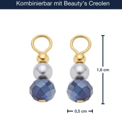 Set/2 Anhänger ALINE gold Beauty's*LEONARDO Online