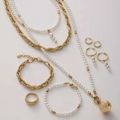 Set/2 Anhänger JUSTINE gold Beauty's*LEONARDO Clearance