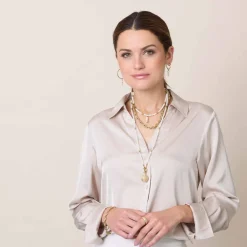 Set/2 Anhänger JUSTINE gold Beauty's*LEONARDO Clearance