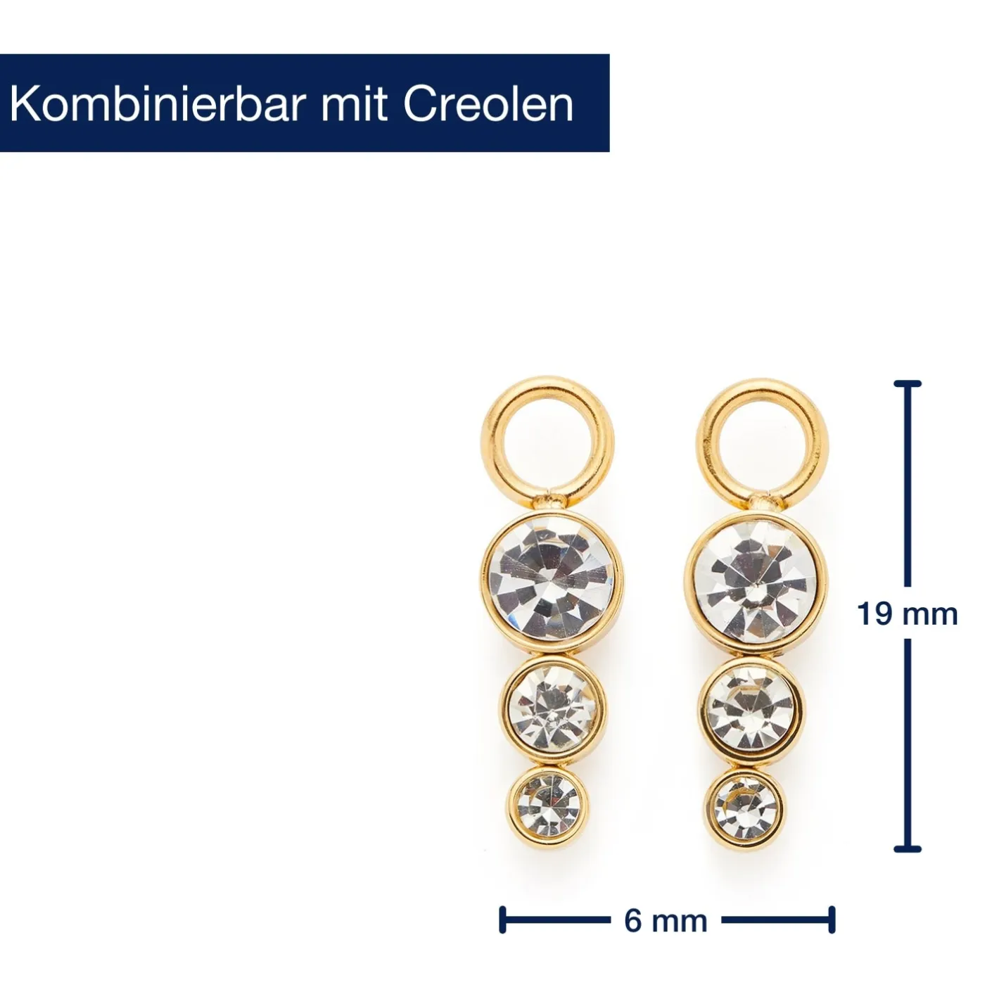 Set/2 Anhänger ZELDA gold Beauty's*LEONARDO Discount
