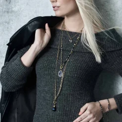 Set Halskette CHARLENE 50 cm gold*LEONARDO Online