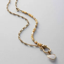 Set Halskette KAREEN 69 cm gold Clip & Mix*LEONARDO