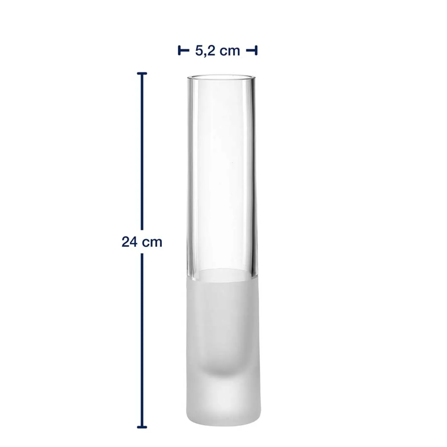Solifleurvase NOVARA 24 cm satiniert*LEONARDO Best