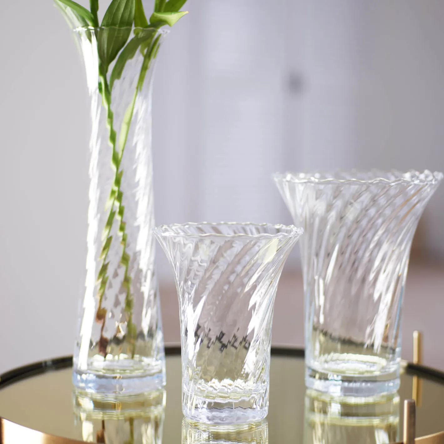 Solifleurvase RAVENNA optisch 27 cm*LEONARDO Discount