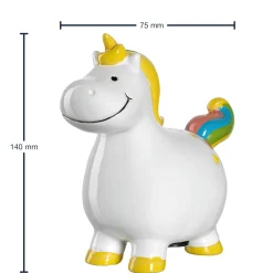 Spardose BAMBINI 14 cm Einhorn*LEONARDO Discount