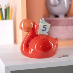 Spardose BAMBINI 12 cm rot Flamingo*LEONARDO Online