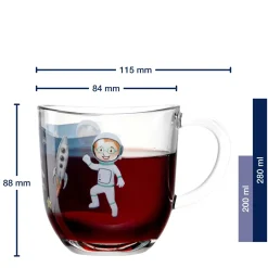 Tasse BAMBINI AVVENTURA 280 ml Weltall*LEONARDO Best