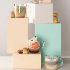 Tasse EMOZIONE 400 ml apricot 'Beste Mama'*LEONARDO