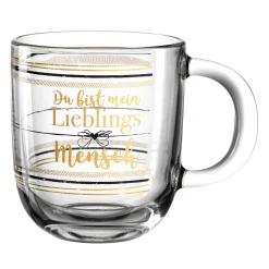 Tasse EMOZIONE 400 ml 'Du bist mein Lieblingsmensch'*LEONARDO Outlet