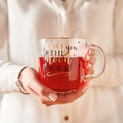 Tasse EMOZIONE 400 ml 'Love you to the moon and back'*LEONARDO Hot