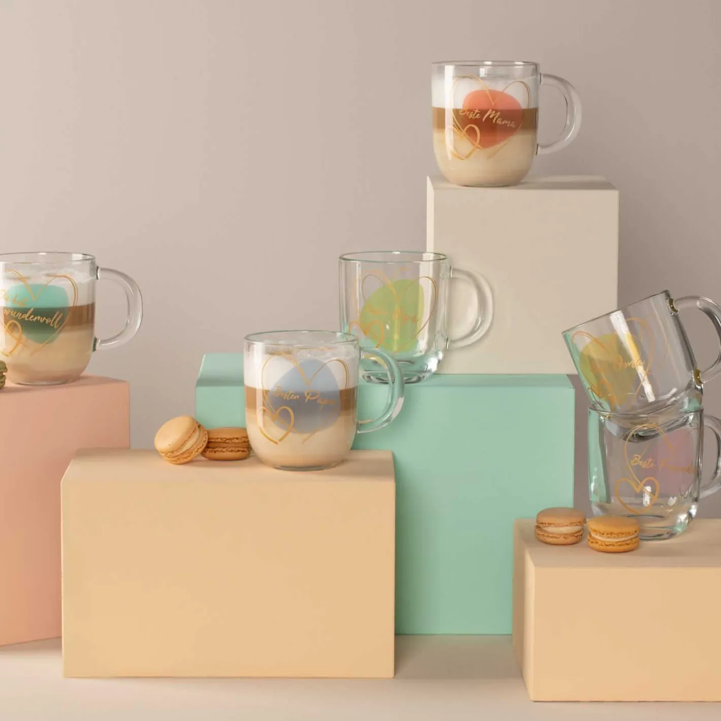 Tasse EMOZIONE 400 ml rosé 'Beste Freundin'*LEONARDO Online