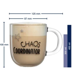 Tasse UFFICIO 400 ml 'CHAOS COORDINATOR'*LEONARDO Discount