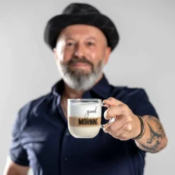 Tasse UFFICIO 400 ml 'good MORNING'*LEONARDO Clearance