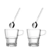 Tassen/Löffel SENSO 250 ml 4-teilig*LEONARDO Outlet
