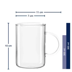 Teeglas NOVO 360 ml 6er-Set*LEONARDO New