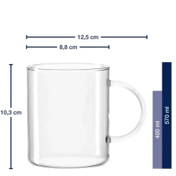 Teeglas NOVO 570 ml 6er-Set*LEONARDO Clearance