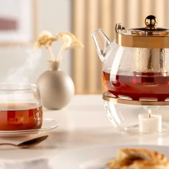 Teekanne mit Metallhenkel TÈ PER TE 1,2 l*LEONARDO New