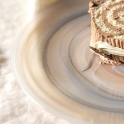 Teller ALABASTRO 18 cm beige/schwarz*LEONARDO Clearance