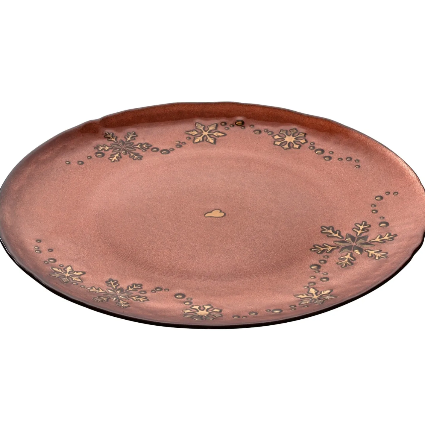 Teller 27cm rot AUTENTICO*LEONARDO Sale