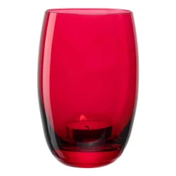 Tischlicht CHEERS 12,5 cm rot mit persönlicher Gravur*LEONARDO Online