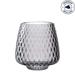 Tischlicht GIULIA 10 cm grau*LEONARDO