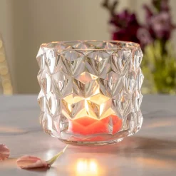 Tischlicht POESIA 10 cm große Rauten*LEONARDO Best