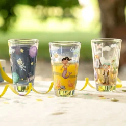 Trinkglas BAMBINI AVVENTURA 300ml Dino 6er-Set*LEONARDO