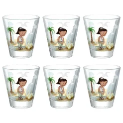 Trinkglas BAMBINI AVVENTURA 215 ml Dino 6er-Set*LEONARDO Outlet