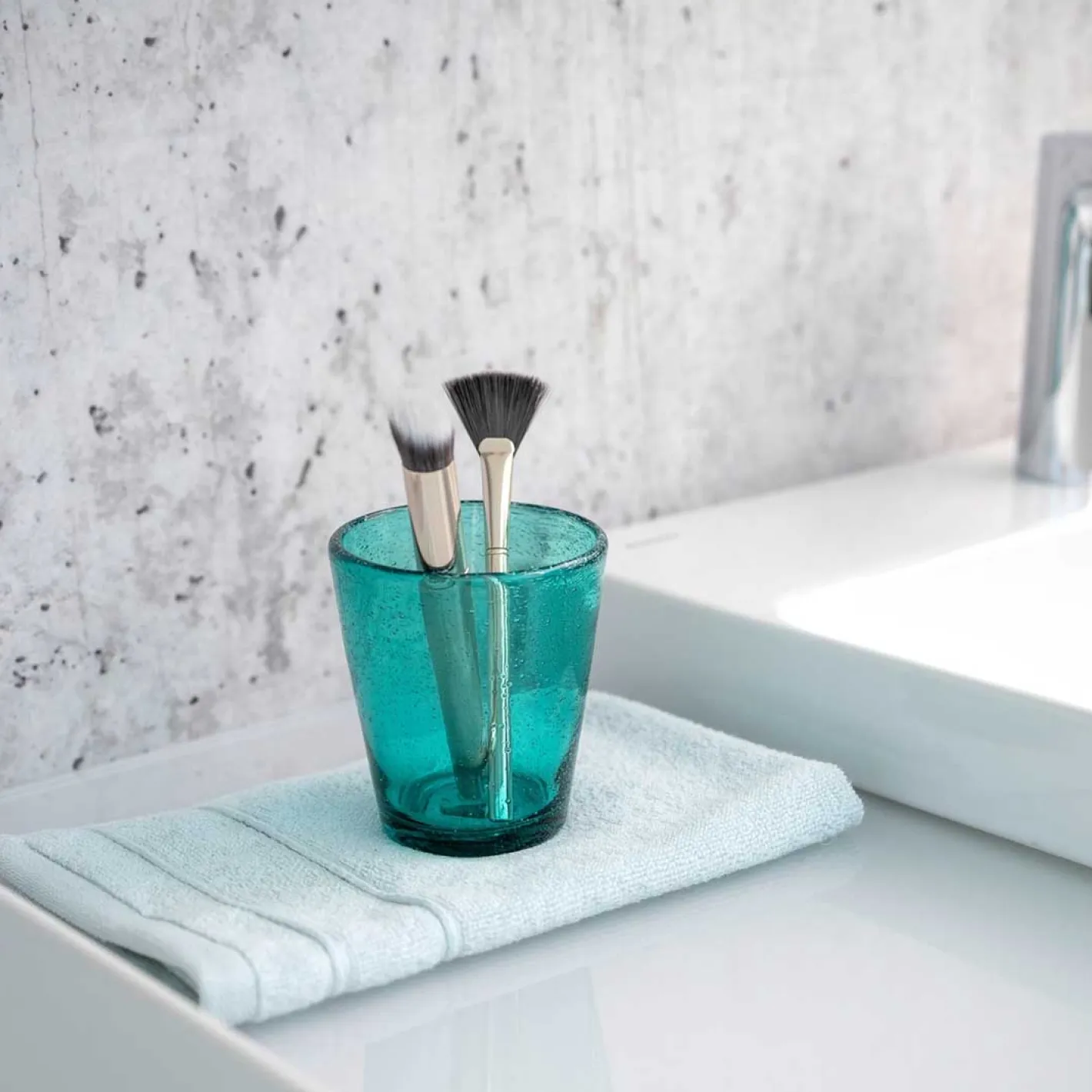 Trinkglas BURANO 330 ml kalte Farben 4er-Set*LEONARDO Best