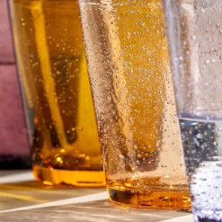 Trinkglas BURANO 330 ml warme Farben 4er-Set*LEONARDO Hot